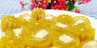 Thạch xoài pho mai - đánh tan ngày nắng nóng