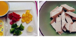 Chả chay sốt cam ngon miệng ngày cận Tết