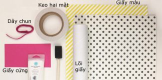 Hộp đựng bút siêu độc đáo từ giấy màu