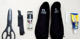 Giày bệt mặt mèo dễ thương