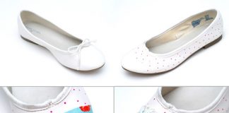 F5 đôi giày búp bê xinh tươi chào hè