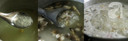 Nấu cháo cá lóc bằng nồi cơm điện ấm bụng bữa sáng cuối tuần