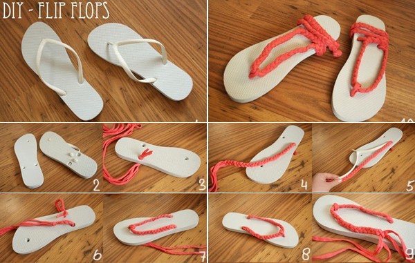 3 cách biến hóa cho giày dép cũ chỉ với dây buộc