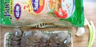 Cách làm bún chả tôm cho ngày cuối tuần