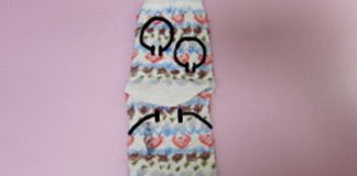 Làm đồ chơi cho bé bằng đôi chuột bông siêu dễ thương