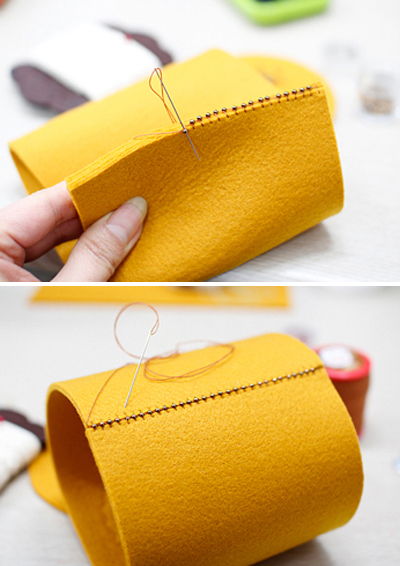 Cách làm hộp đựng đồ nhỏ xinh bằng vải nỉ siêu cool