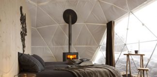 Ghé WhitePod ngắm núi Alps