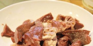 Tim lợn xào su su nhanh gọn cho bữa trưa