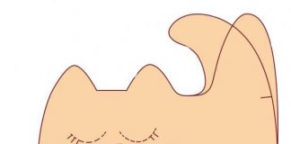 Mẹ khéo tay may chú mèo bông làm quà cho bé yêu 1/6