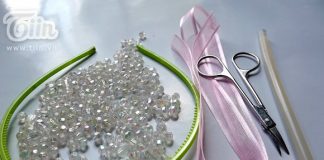 Hướng dẫn tự làm cài tóc lung linh đón năm mới
