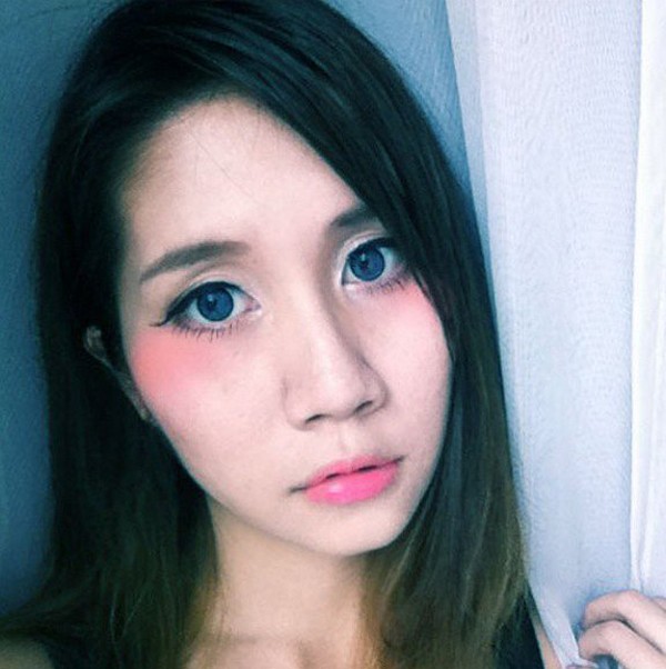 Phát sốt với trào lưu make up kiểu 'say rượu' của giới trẻ Châu Á