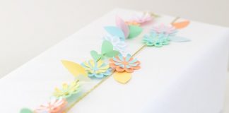 Cách trang trí hộp quà tuyệt đỉnh từ dây hoa lung linh