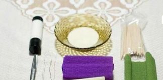 Hướng dẫn tự làm hoa tím xinh, yêu, điệu điệu