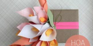 Tỉ mẩn làm đồ trang trí cực xinh từ giấy