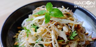 Gỏi gà hoa chuối hấp dẫn