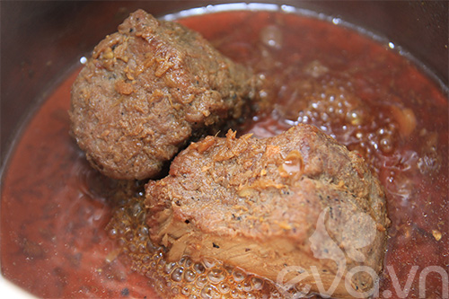 Thịt bò rim - món ngon ngày Tết ở miền Trung
