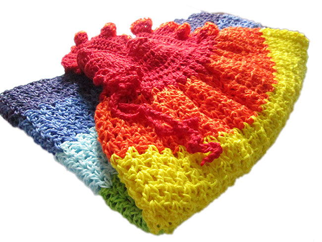 Kỹ thuật phối màu trong đan len cho bạn yêu đan móc