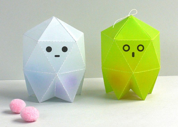Cách gấp giấy origami hình hộp sáp đựng kẹo đáng yêu