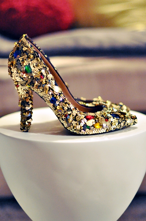 Làm giày kim sa như hàng hiệu Dolce&Gabbana - 24