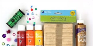 Tự chế hộp đựng đồ đẹp mắt từ que kem cũ