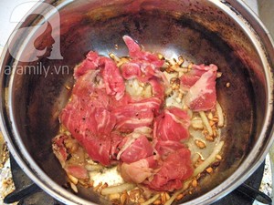 Cách làm món canh cải xoong nấu thịt bò thơm ngon bổ dưỡng