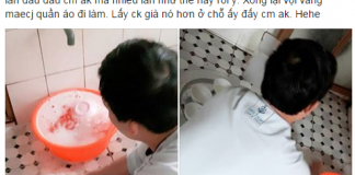Anh chồng tranh thủ giữa giờ về nấu cơm, rửa bát cho vợ khiến chị em xôn xao là ai?