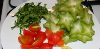 Canh khế nấu bò viên ngon cơm ngày lạnh