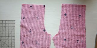 Mẹ khéo tay may quần short mùa hè cho bé trai 4