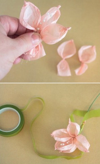 Cách làm bình hoa bằng giấy siêu xinh trang trí bàn học