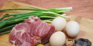 Chả mọc hấp thơm ngon