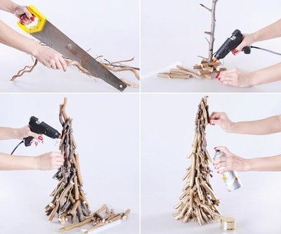 Mách bạn 3 cách làm cây thông Noel mini cực đơn giản - 6