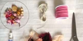 Cách làm móc chìa khóa dreamcatcher tặng bạn