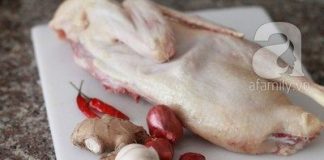 Vịt kho gừng đậm đà ngon cơm ngày hè nắng