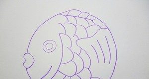 Cách khâu ví tròn hình chú cá chép đáng yêu