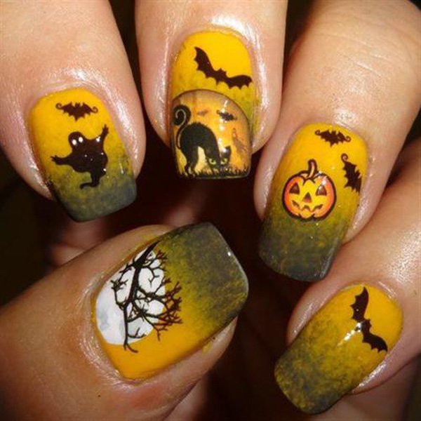 45 mẫu nail cho mùa Halloween cực chất không thể bỏ qua