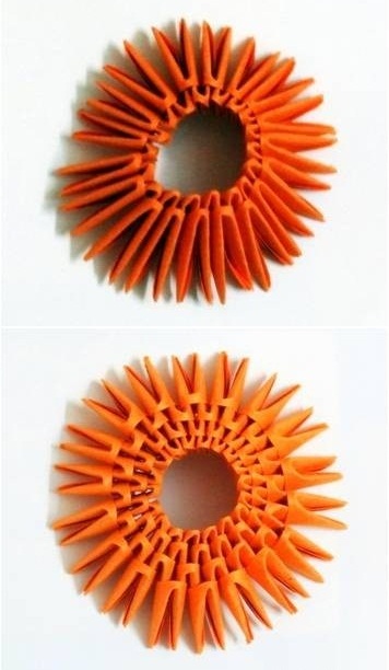 Làm trái cây 3D xinh xắn với nghệ thuật Origami