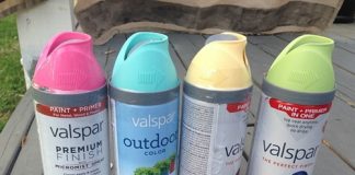 Trang trí chai lọ ly cốc cũ thành màu neon cực chất