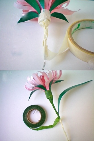 Thêm một cách làm hoa cúc giấy đẹp không thể không làm