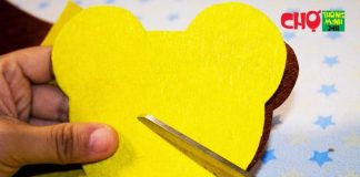 Làm gấu bông handmade từ vải nỉ cho bé ôm cả ngày