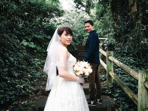 Bộ ảnh cưới siêu đẹp chụp tại Nhật bằng iphone 6S