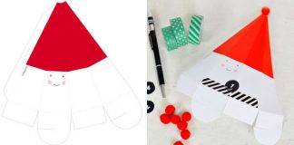 2 cách làm hộp quà Giáng sinh 'dễ kinh lên được'