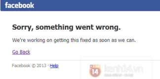Facebook tại Việt Nam vừa không truy cập được trong hơn 10 phút