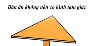 Phong thủy bàn ăn và những điều tuyệt đối kiêng kỵ