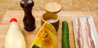 Lạ miệng salad bí ngô chế biến kiểu Nhật