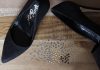 Lấp lánh đôi chân với giày cao gót đính đá handmade Lấp lánh đôi chân với giày cao gót đính đá handmade