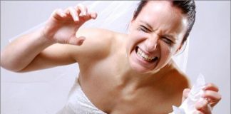 Váy cưới bị chồng cắt nát và đêm tân hôn trong bệnh viện