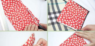 Khéo tay làm túi vải đựng đồ khăn giấy tiện lợi mùa hè