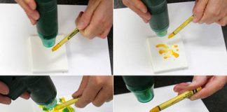 Cuối tuần tân trang nhà bằng 2 cách làm tranh bướm rực rỡ