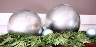 Làm quả cầu thủy tinh trang trí Noel - 1