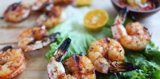 Tôm nướng sả - món ngon đãi chồng